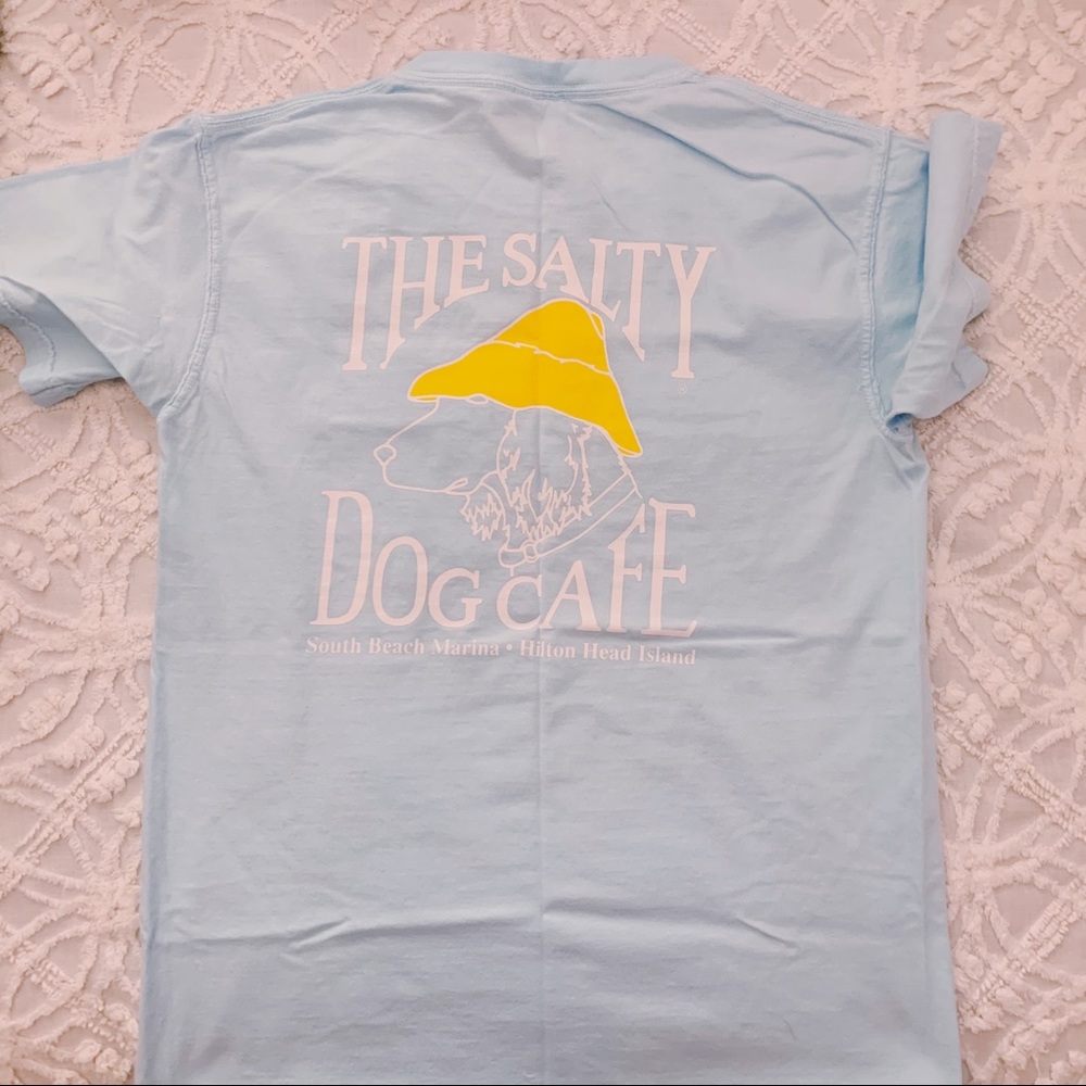 Salty Dog S tee comfort colors
